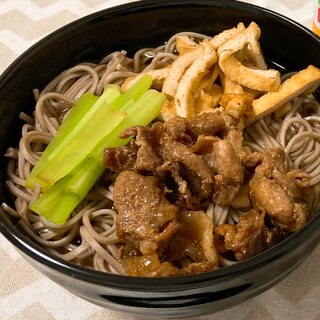 シンプル！美味しい肉蕎麦